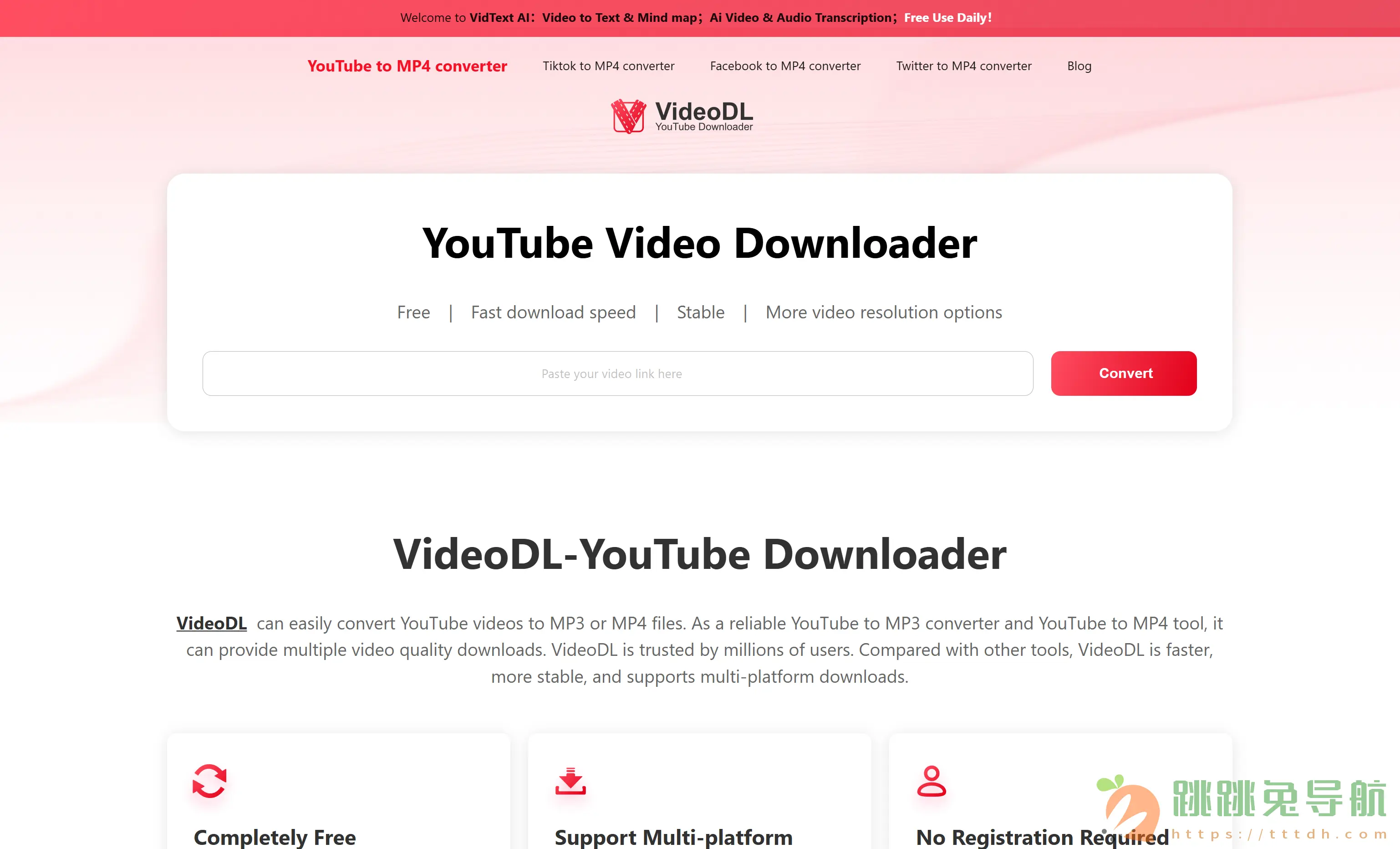 VideoDL:免费高效的YouTube视频下载神器,4K高清一键保存
