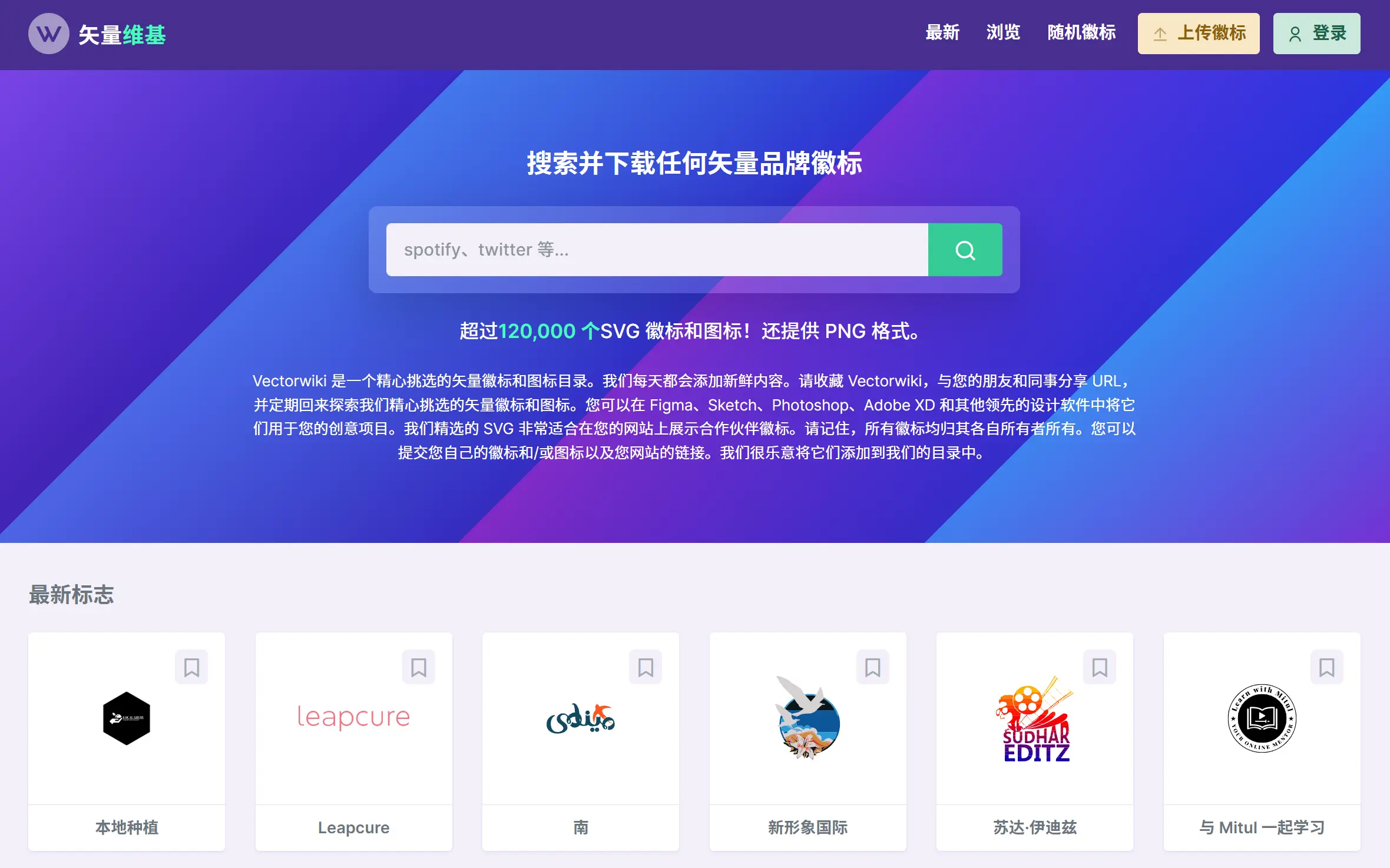 VectorWiki:免费SVG徽标与图标宝库,助力创意设计与品牌展示