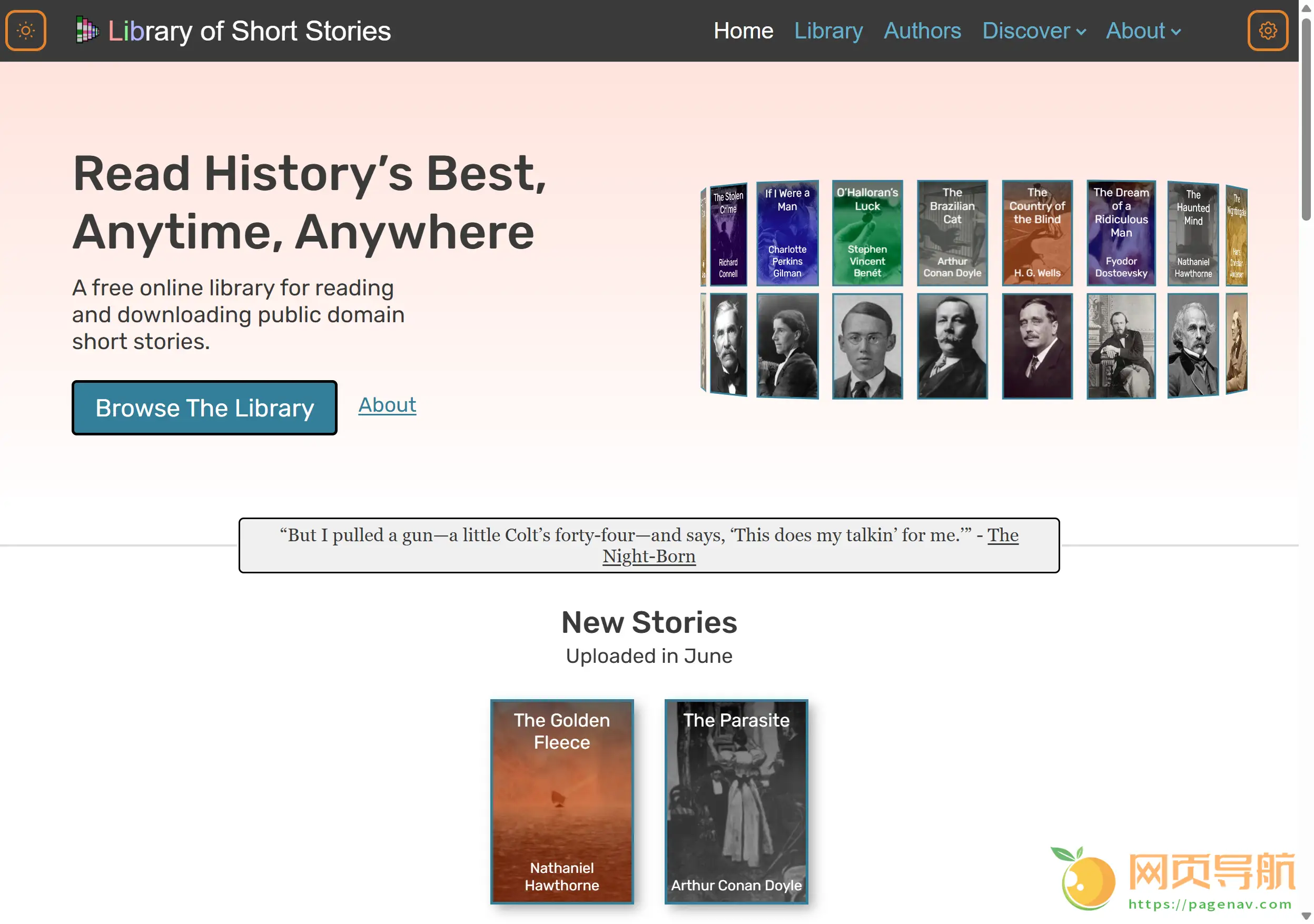 Library of Short Stories