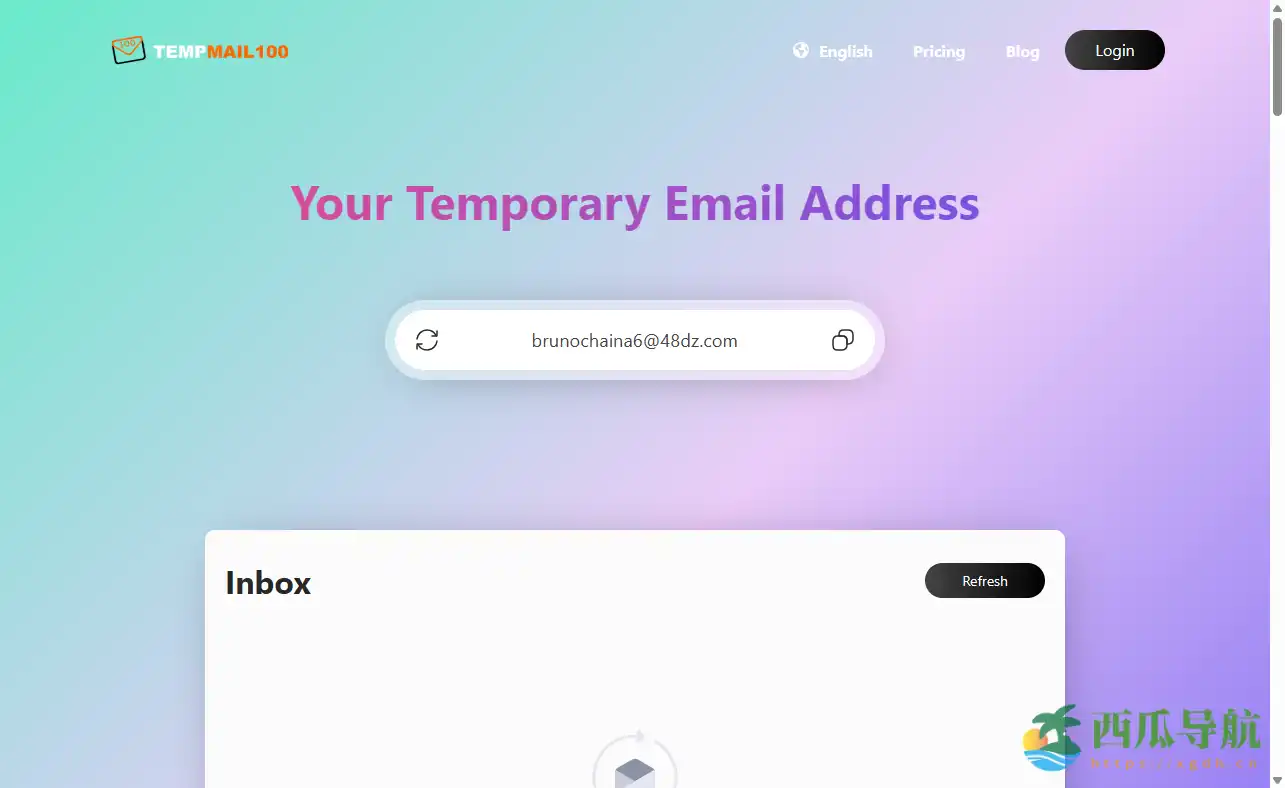 免注册安全匿名的临时邮箱服务:Temp Mail 100