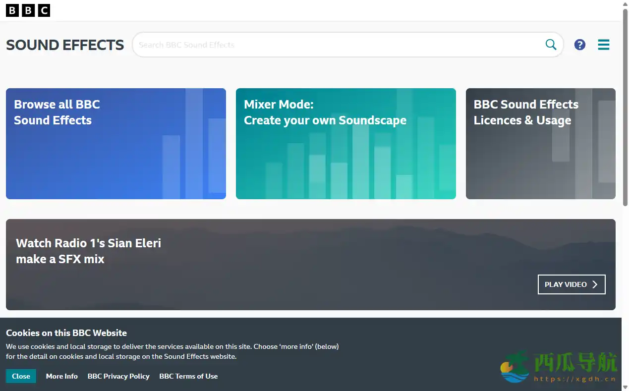 超过一万六千种高品质音效素材任你选:BBC Sound Effects