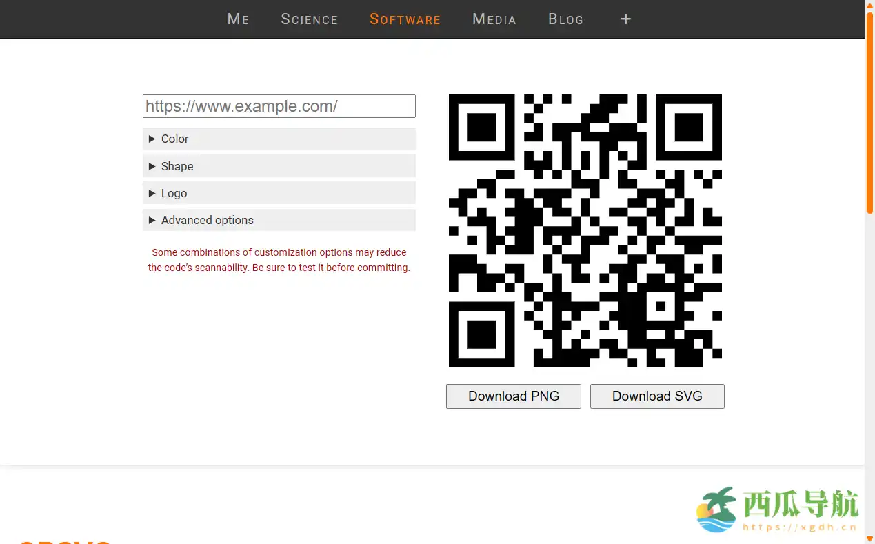 灵活定制与高效矢量化的二维码生成工具:QR Code Generator