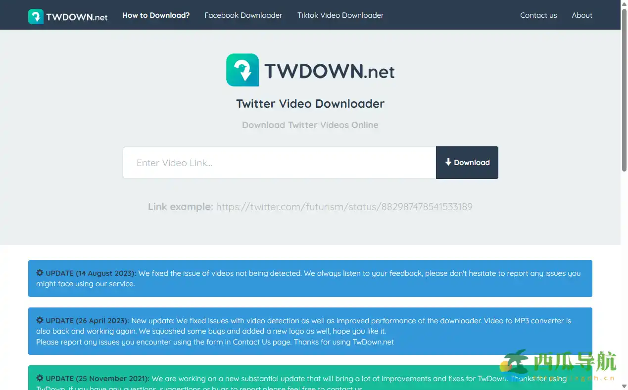 免费快速下载Twitter视频与音频:TWDown在线下载器