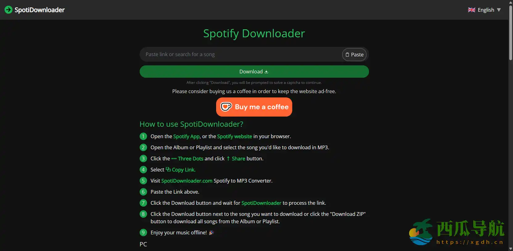 免费在线 Spotify 音乐下载工具:SpotiDownloader 高品质 MP3 获取