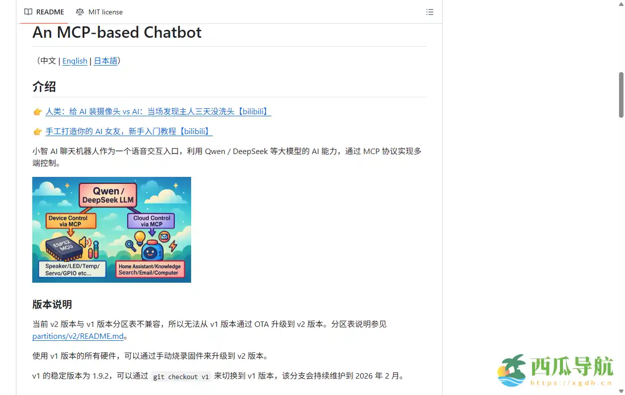 开源AI语音交互开发助手:小智 AI 聊天机器人(XiaoZhi AI Chatbot)