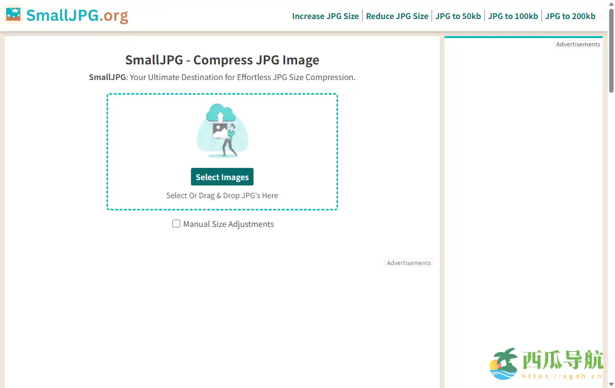 极速在线图片压缩与尺寸优化工具:SmallJPG