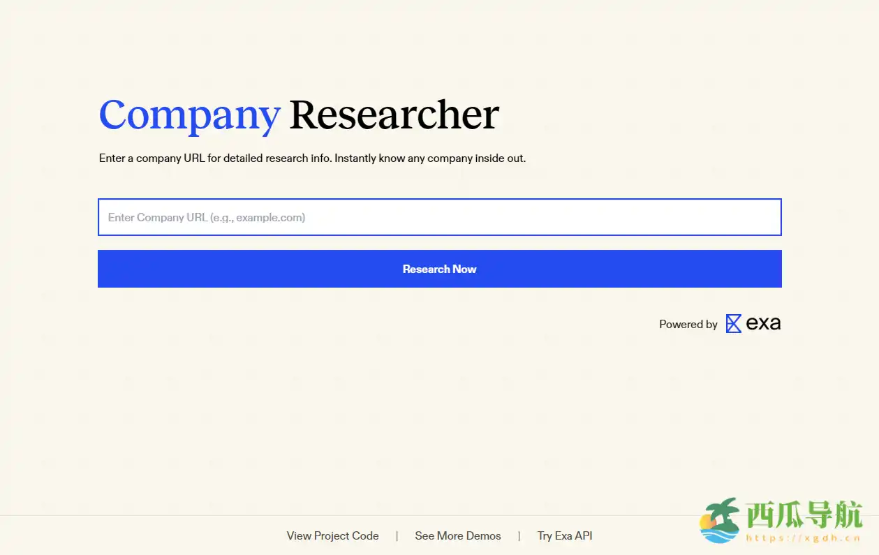 开源AI驱动的企业信息搜索工具：Company Researcher