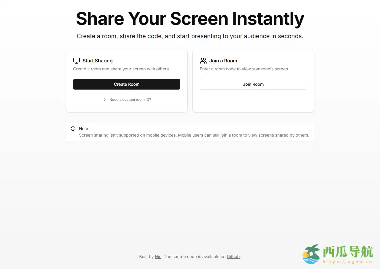 轻松实现实时屏幕演示与远程协作：Screen Sharing Application