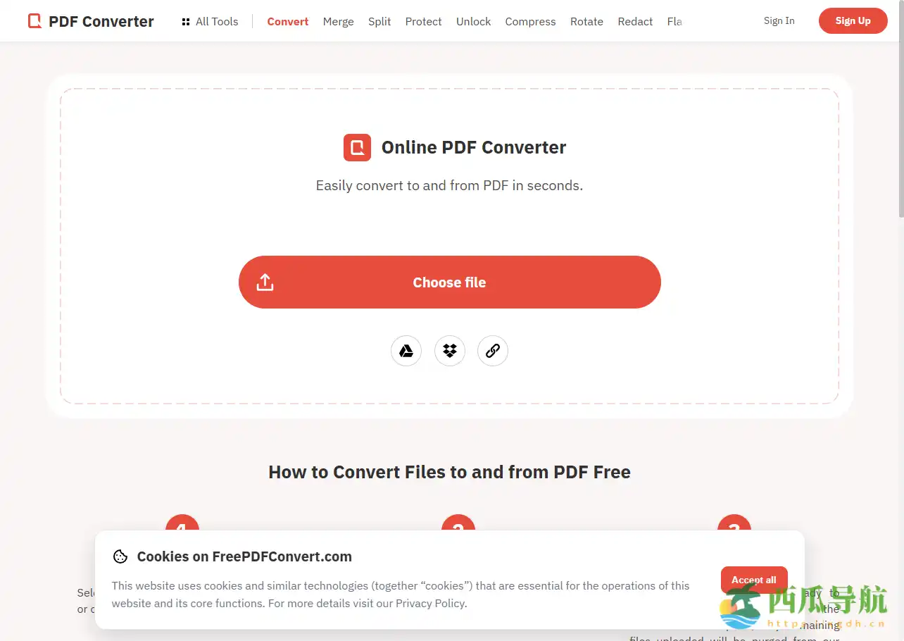 多格式文件轻松互转与管理：PDF Converter 在线PDF转换器