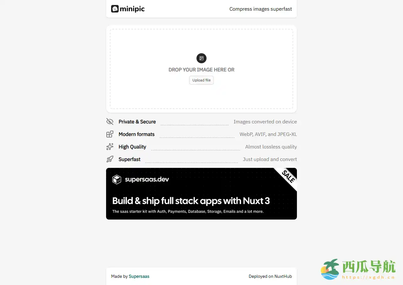 极速在线图片压缩与格式转换工具：Minipic