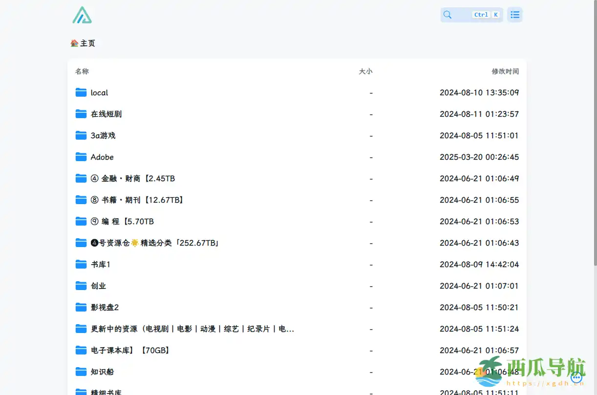 海量在线资源与课程分享平台：apachecn 提供超大容量网盘与多类型内容