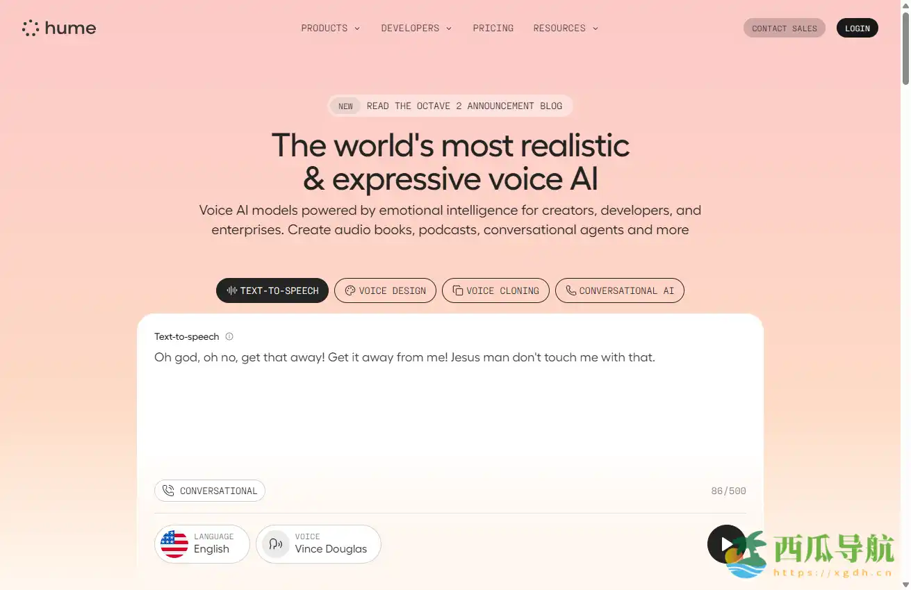 具备人类情感感知的AI对话机器人：Hume AI