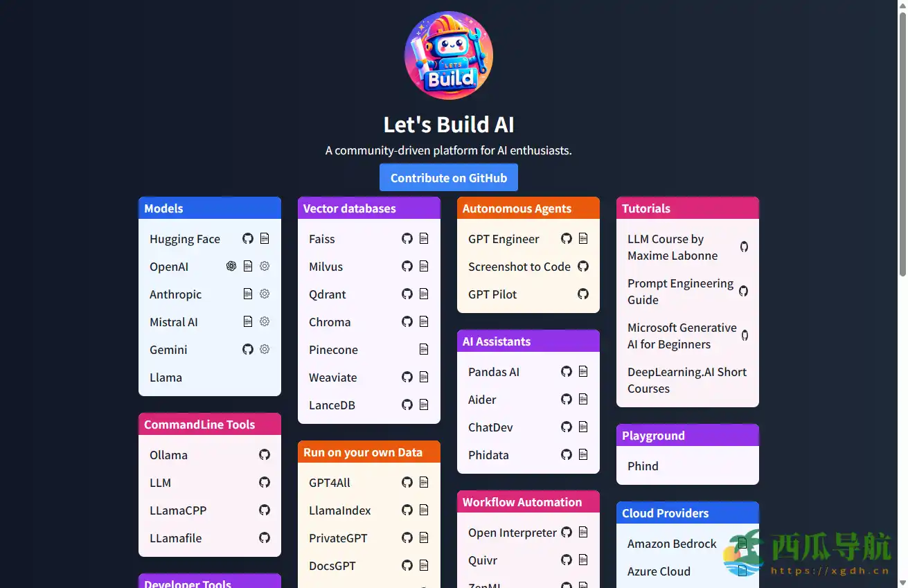 社区驱动的AI资源导航平台助力开发者和爱好者