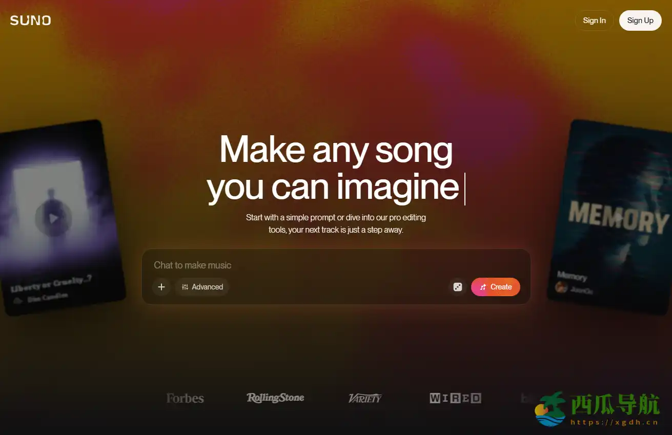AI音乐与语音创作工具：Suno AI助力快速生成原创音频