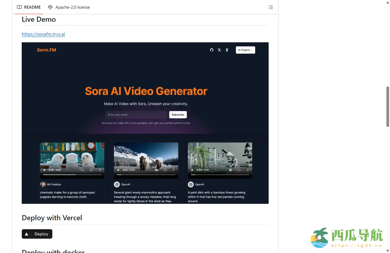 在线AI视频生成展示平台：Sora AI Video Showcases