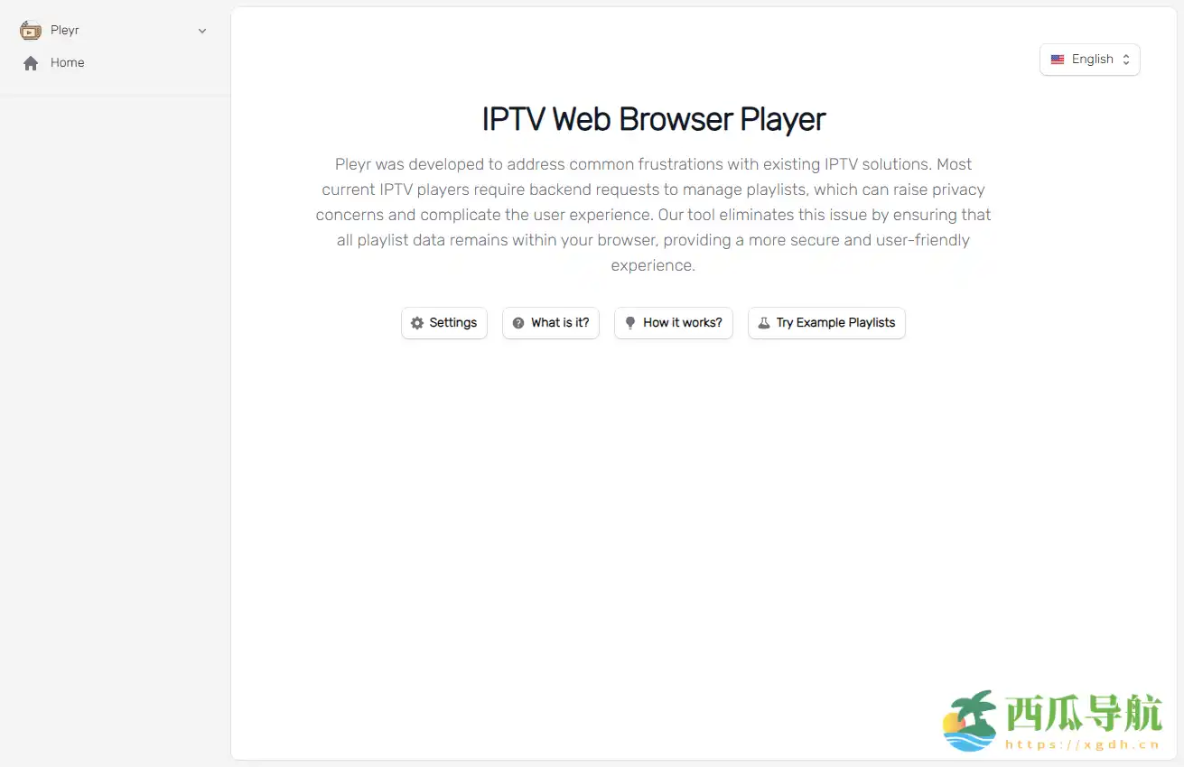 在线IPTV播放工具：IPTV Web Browser Player