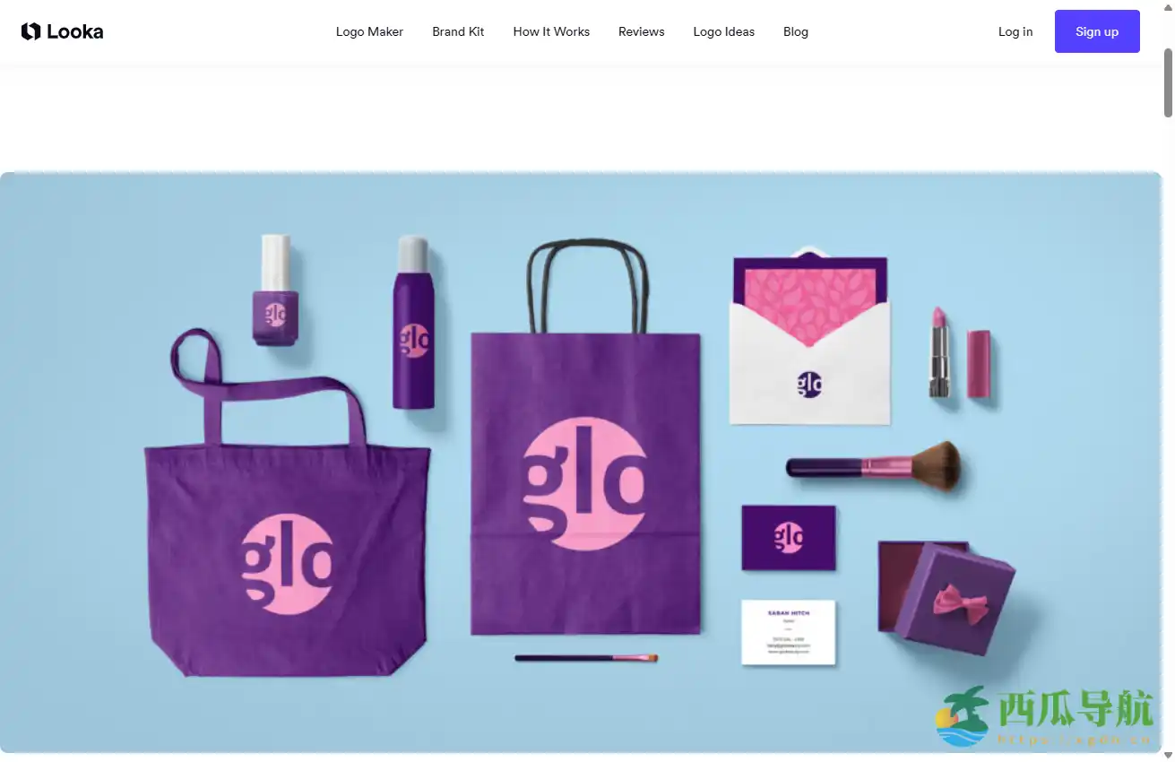 AI智能品牌设计与Logo生成平台：Looka在线Logo制作工具