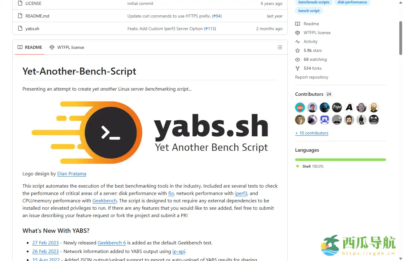 一键测试Linux服务器性能工具：YABS（Yet Another Bench Script）