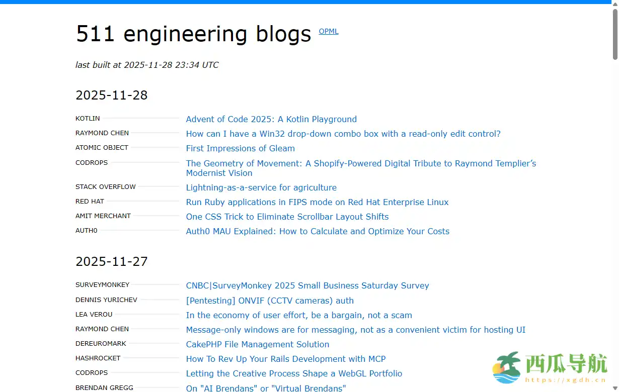 海量英文技术博客资源与学习平台：国外技术博客网站集合