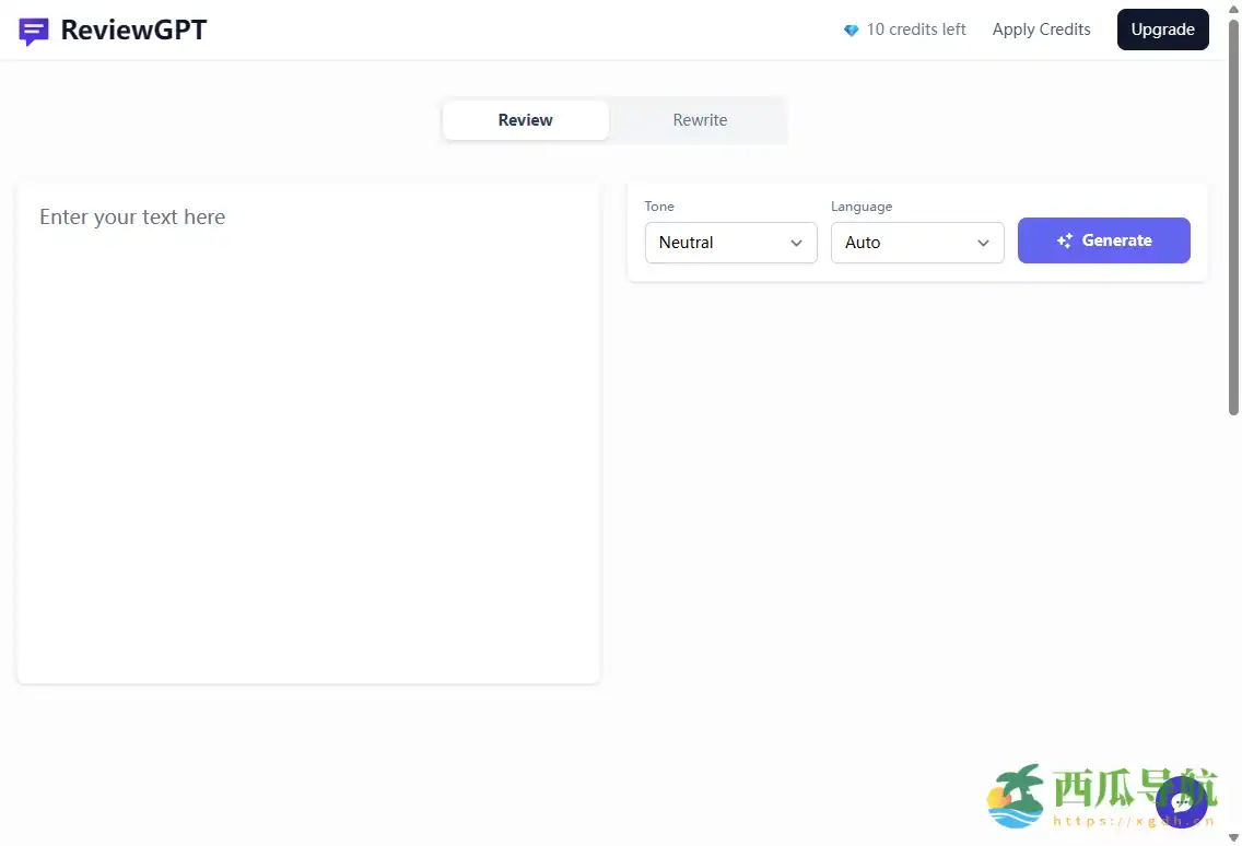 多场景写作与智能文本优化助手：ReviewGPT