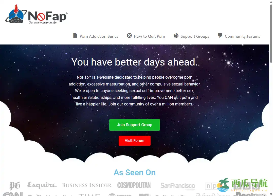 面向身心习惯管理与自我提升的综合性健康平台：戒S吧-NoF