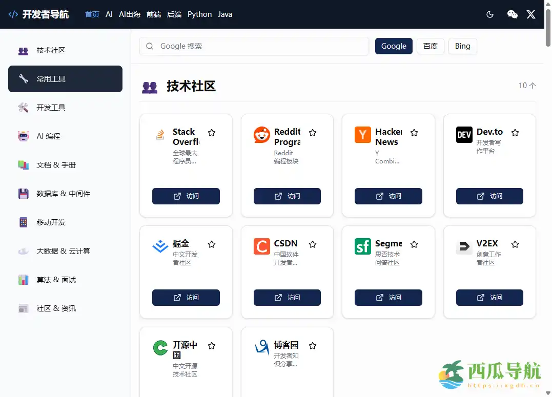 汇集程序员相亲与交友信息的导航专题：CXY521