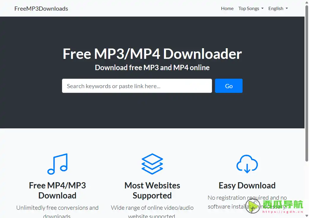 免费在线音视频下载与转换平台：FreeMP3Downloads快速获取MP3/MP4