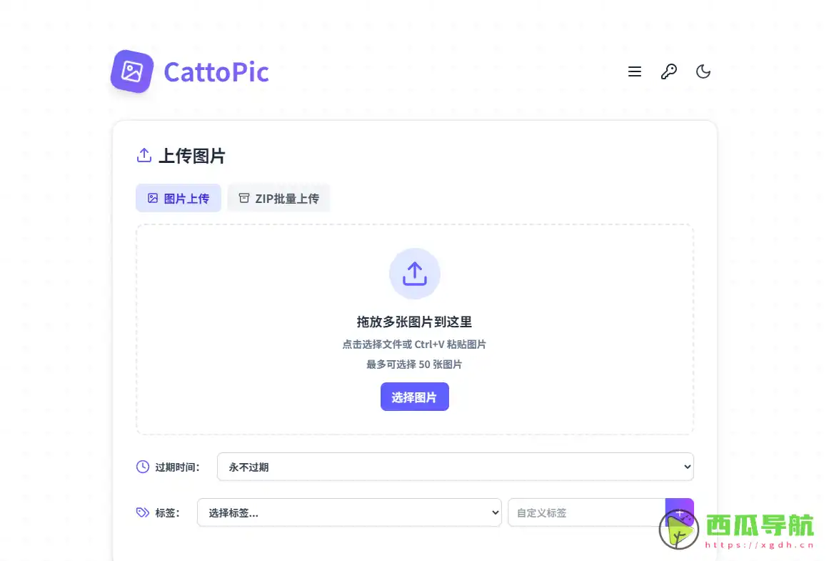 开源自托管图床工具：CattoPic 支持标签管理与图片格式优化