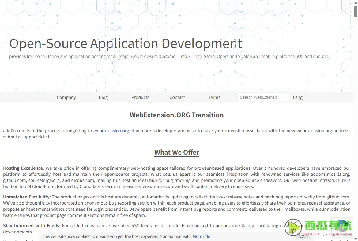 开源浏览器扩展与应用开发平台：WebExtension 提供全方位开发支持与托管服务