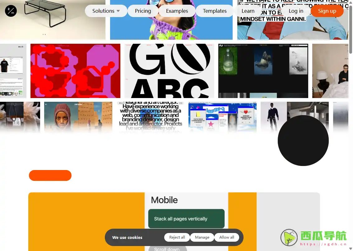 高效创意网站设计与发布工具：Readymag 网站设计平台