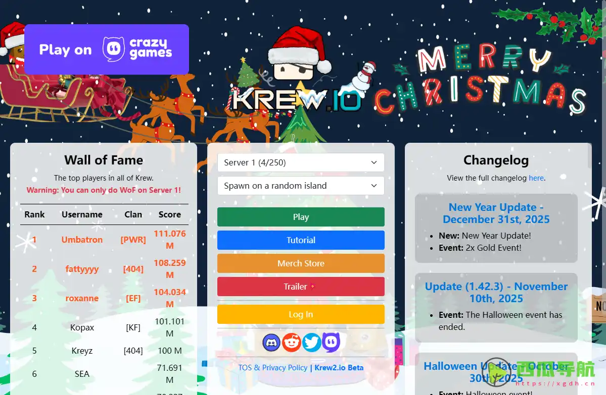充满策略与团队协作的多人在线海战游戏：Krew.io