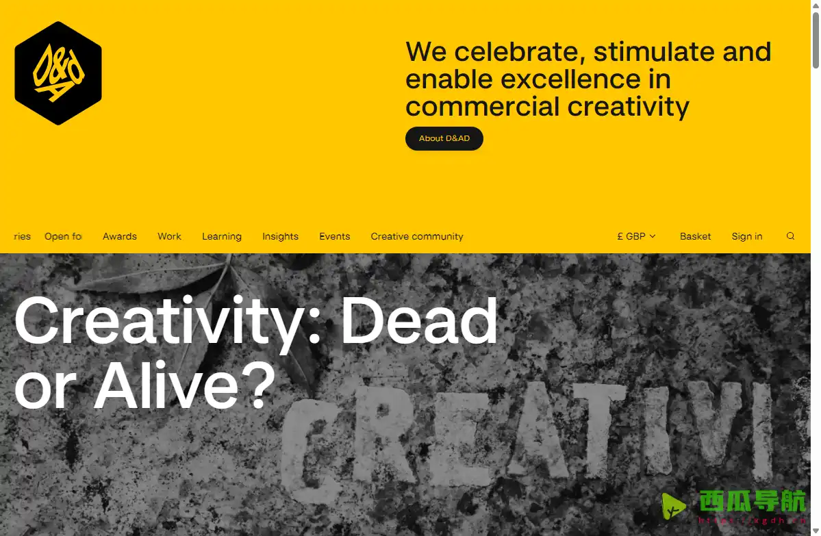 全球创意设计与广告奖项组织：D&AD 提供专业发展与国际认可