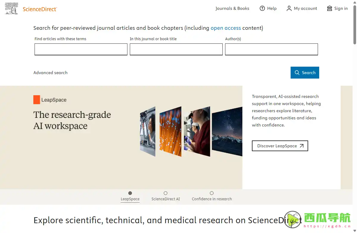 全面学术资源与科研论文平台：ScienceDirect 提升研究效率