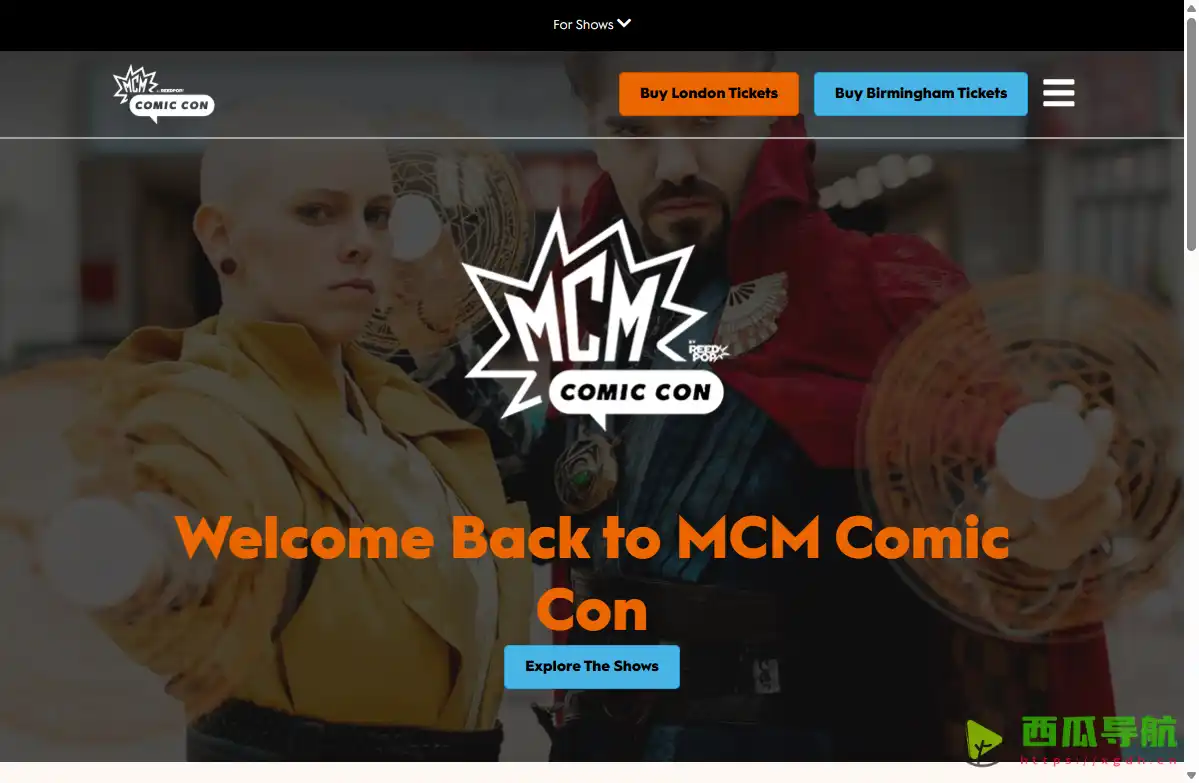 英国伦敦大型动漫与流行文化盛会：MCM Comic Con 提供沉浸式娱乐体验