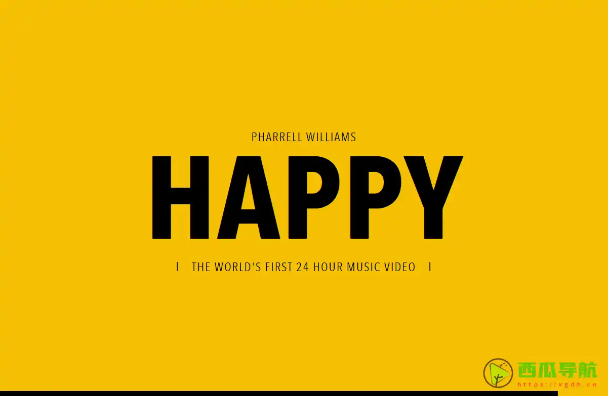 24 小时互动音乐影像体验：Pharrell Williams《Happy》的快乐实验站