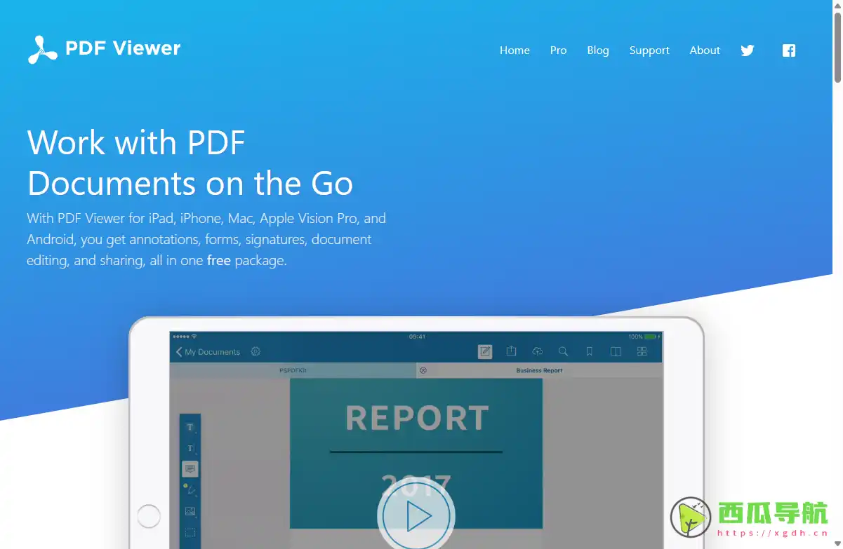 无需安装即可快速阅读文档的在线 PDF 查看工具：pdfviewer.io