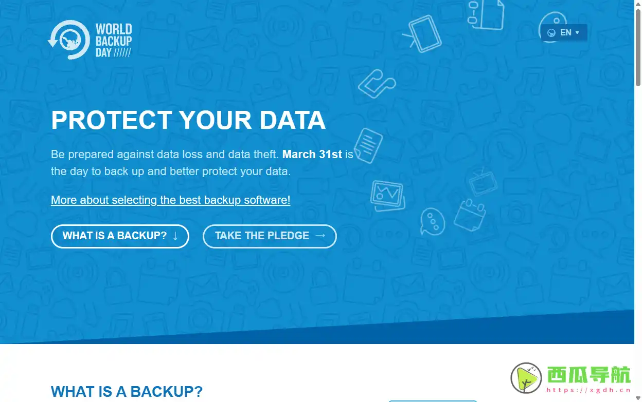 数字安全第一步：定期备份你的文件—World Backup Day