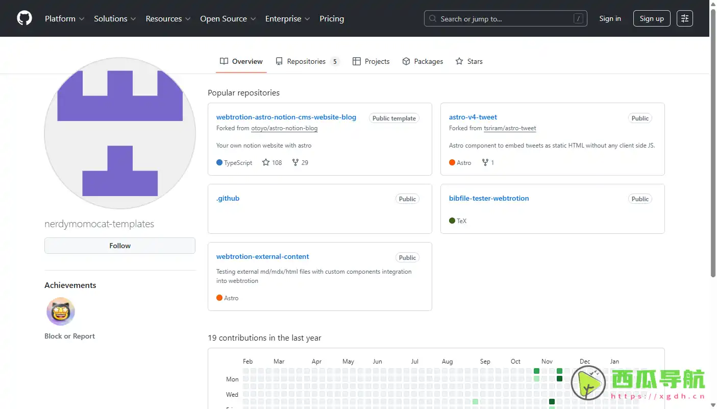 免费构建自己的Notion网站：Webtrotion博客与网站模板