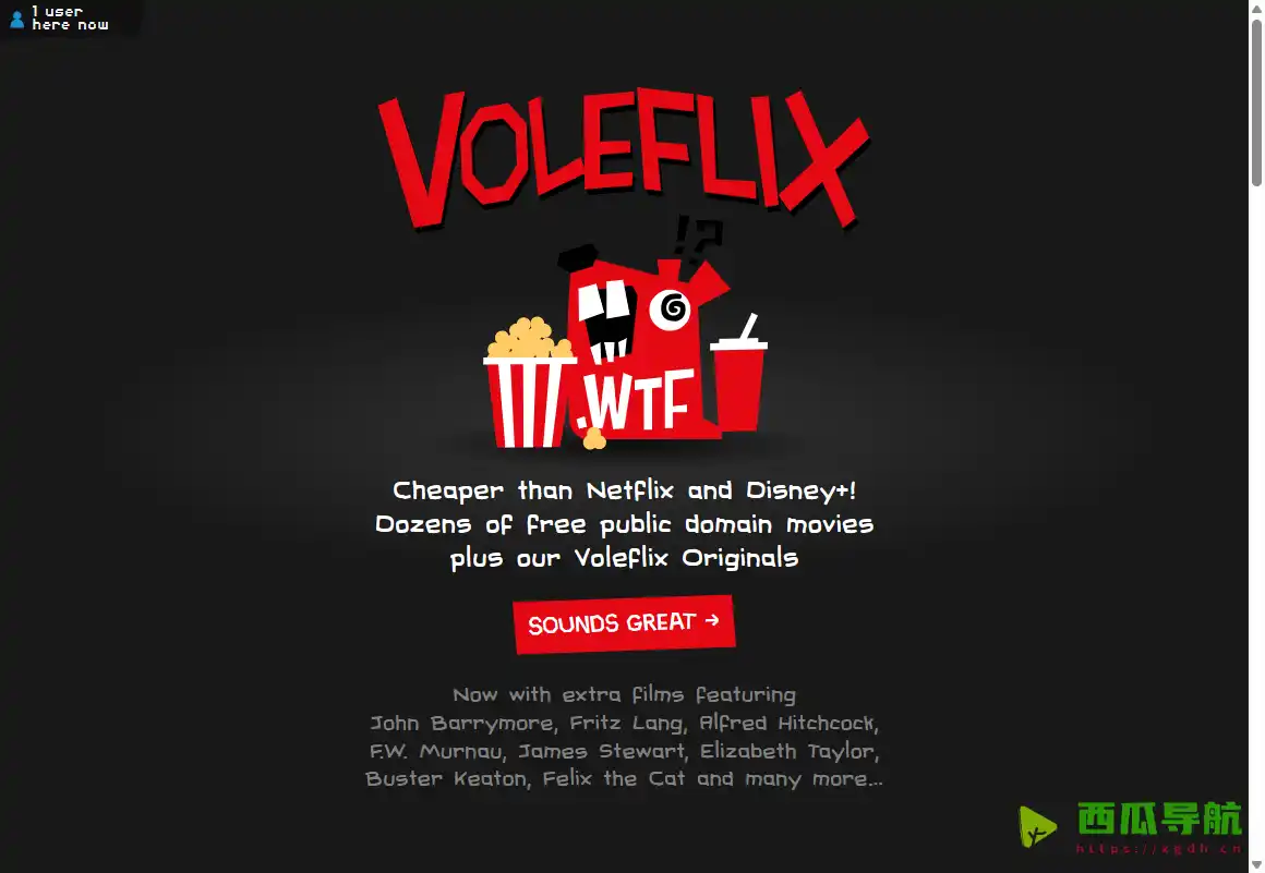 Voleflix：免费观看精选黑白老电影的在线平台