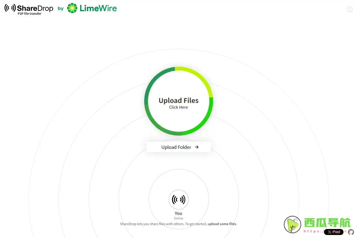 无需注册、实时传输的跨平台文件工具：ShareDrop