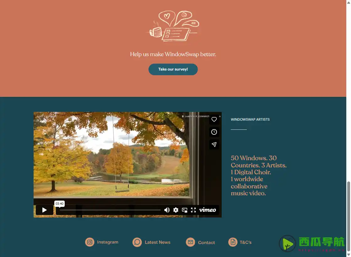 WindowSwap：足不出户的全球窗外风景体验平台