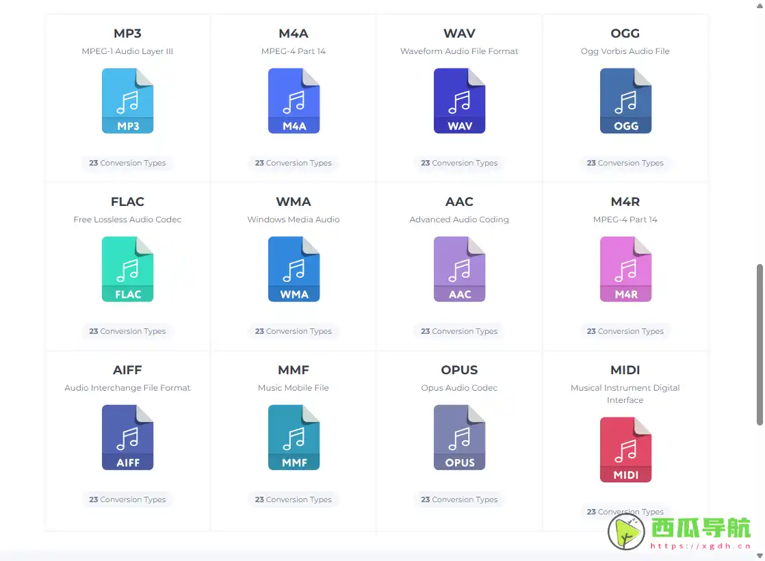 在线免费多格式音频转换服务：Audio‑Convert音频格式互转工具