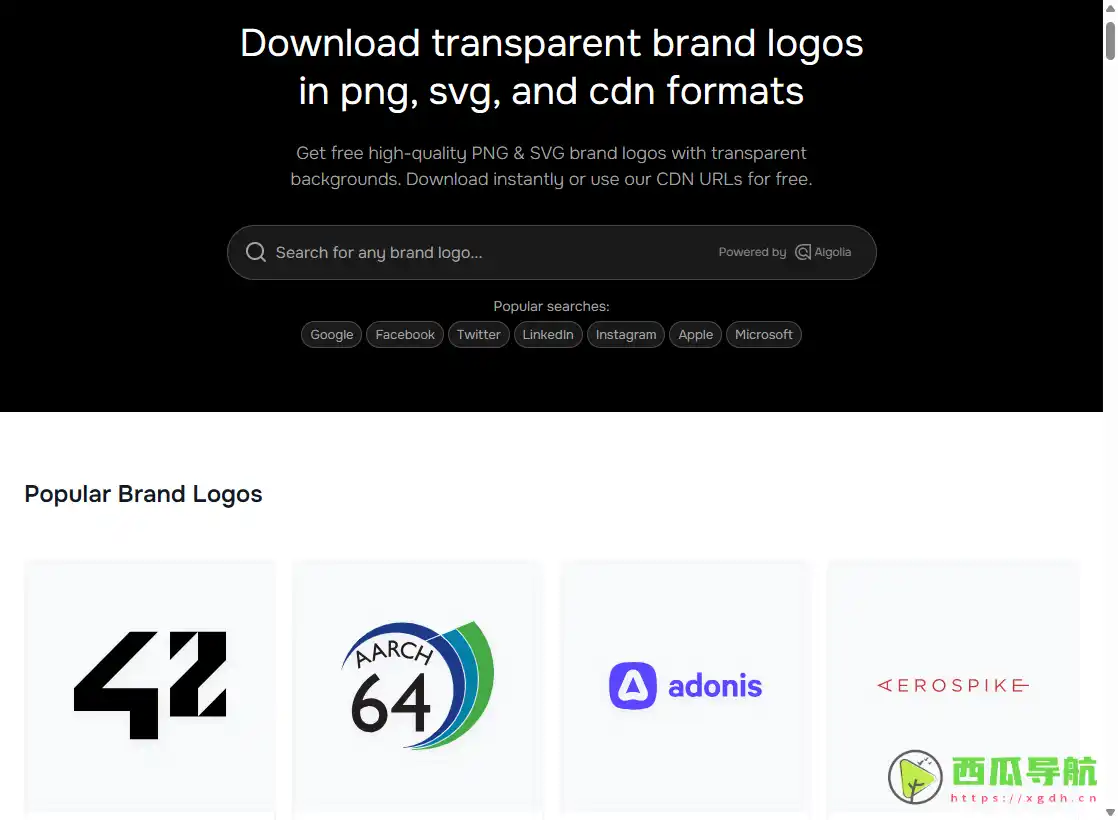 Brand PNG Logo：免费高质量品牌 Logo 获取与设计工具