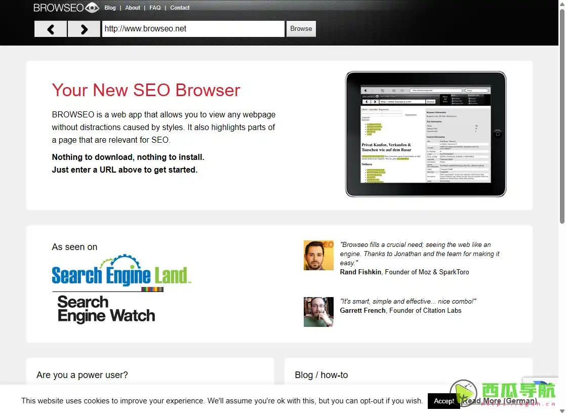Browseo：像搜索引擎一样查看网页并优化 SEO 的免费在线工具