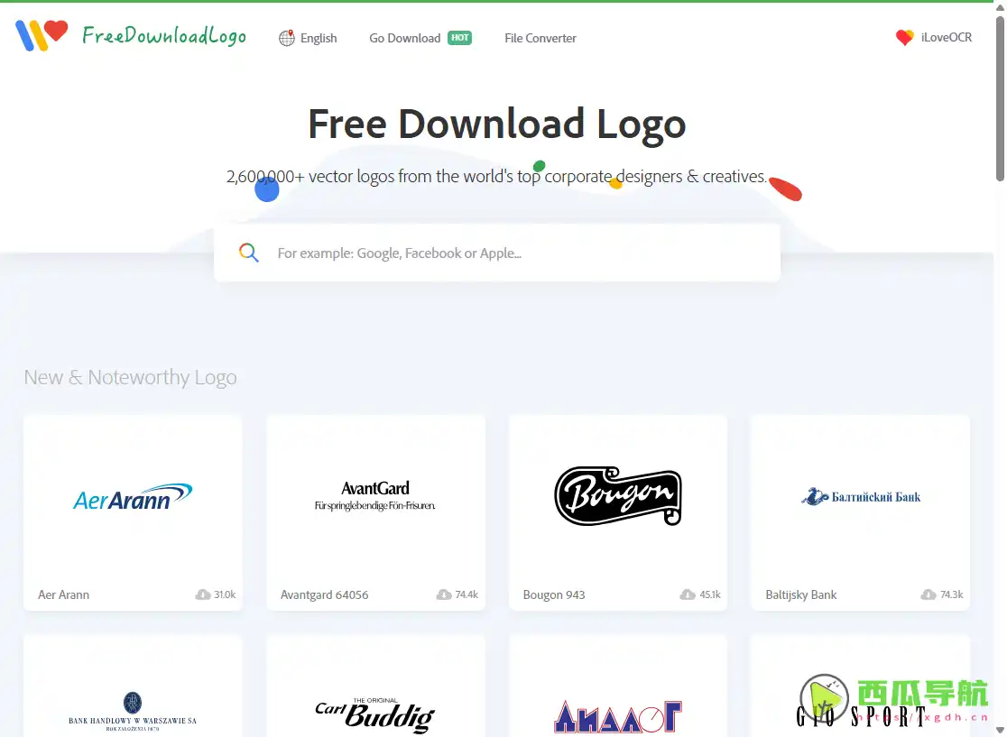 免费Logo矢量素材搜索与下载平台全指南：FreeDownloadLogo