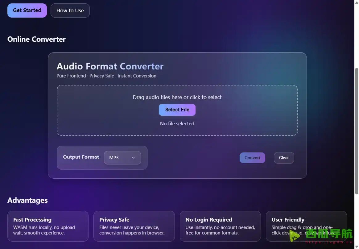 RushToAudio：在线免费提取视频音频的高效工具