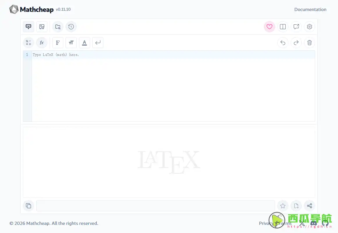 Mathcheap：完全免费的数学公式识别与LaTeX编辑器