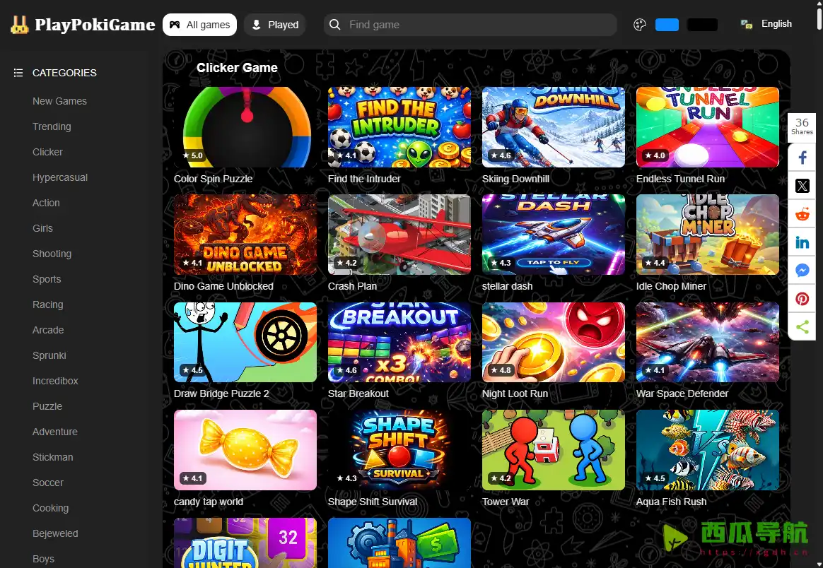 PlayPokiGame：完全免费且无需下载的休闲游戏平台