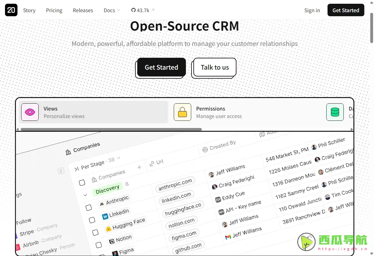 Twenty：开源客户关系管理与销售流程协作工具