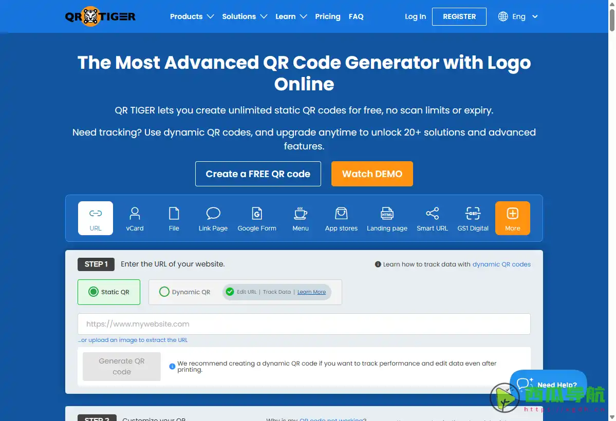 QR TIGER：自定义二维码生成与动态追踪工具